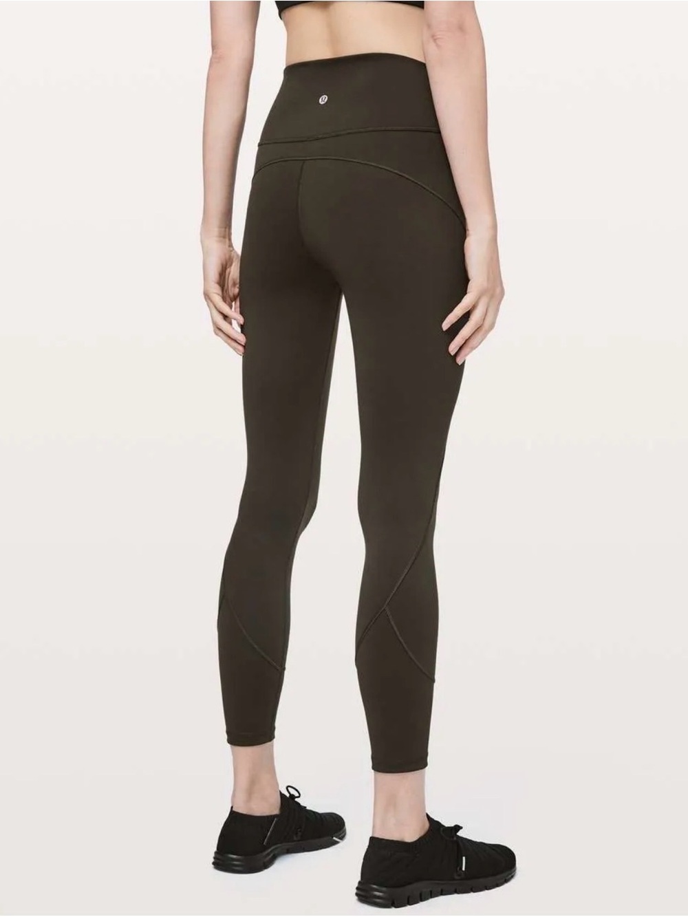 Lululemon In Movement 7/8 Tight *Everlux 25" Dark Olive